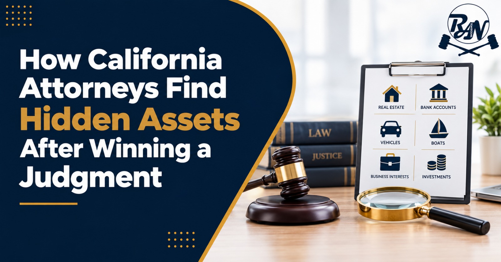 Blog cover image: How California Attorneys Find Hidden Assets After Winning a Judgment